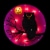 Northlight 13.75 Lighted Owl Halloween Window Silhouette Perspective: back
