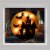 Northlight 13.75 Lighted Haunted House Halloween Window Silhouette Decoration Perspective: back