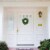 Northlight Winona Fir Artificial Christmas Wreath- 16 inch, Unlit Perspective: back
