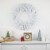 Northlight Pre-Lit Woodbury White Pine Artificial Christmas Wreath, 24-Inch, Green Lights Perspective: back