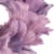 Northlight Layered Feather Christmas Wreath - 10 - Purple - Unlit Perspective: back