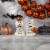 Northlight Set of 2  Happy Halloween  and  Trick or Treat  Ghost Decorations 7.75 Perspective: back