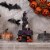 Northlight 11.75 LED Lighted Haunted House Halloween Decoration Perspective: back