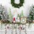 Northlight Set of 3 Standing Plush Gnomes Christmas Fgures 8.5 Perspective: back