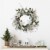 Northlight Sage Green and White Artificial Christmas Wreath, 24-Inch, Unlit Perspective: back