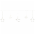 Northlight LED Lighted Stars Christmas Garland, 4ft, Warm White Lights Perspective: back