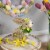 Northlight Easter Bunny with Butterfly Straw Figurine - 8 Perspective: back