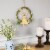 Northlight Bunny with Flowers Artificial Easter Twig Wreath - 10 Perspective: back