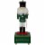 Northlight 12 Red Animated and Musical Christmas Nutcracker with Trumpet Perspective: back