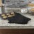 Silicone Oven Mits Extra Long Professional Quality Heat Resistant with Quilted Lining and Perspective: back