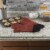Silicone Oven Mits Extra Long Professional Quality Heat Resistant with Quilted Lining and Perspective: back