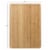 Extra Large Bamboo Cutting Board Eco Friendly and Antibacterial Chopping and Serving Board Perspective: back