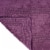 Lavish Home 100% Cotton Plush Bathroom Reversible Long Bath Mat 24 x 60 Inch Eggplant Purple Perspective: back