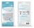Al Shields 5 ply White KN95 Disposable Respirator Face Mask -3 pk Perspective: back