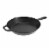 Classic Cuisine Pre-Seasoned 12” Cast Iron Skillet Pan Perspective: back