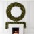 Home Heritage 9' Garland and 72  Wreath Prelit Holiday Greenery 3 Piece Set Perspective: back