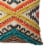 18 x 18 Handwoven Cotton Accent Pillow with Lace Embellishment, Multicolor Perspective: back