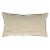 Leatherette Throw Pillow with Stitched Details and Flanged Edges, Brown Perspective: back