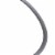 Table Lamp with Arched Tube LED, Brushed Silver- Saltoro Sherpi Perspective: back