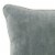 Square Throw Pillow with Cotton Cover, Sage Green Perspective: back