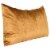 Chad 26 Inch Velvet Decorative Lumbar Throw Pillow, Plush, Copper Perspective: back