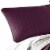 Eva 3 Piece Queen Microfiber Reversible Coverlet Set, Quilted, Gray, Purple- Saltoro Sherpi Perspective: back