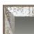 Filo 15 Inch Square Accent Wall Mirror, Raised Edges, Silver Wood Frame- Saltoro Sherpi Perspective: back