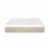 Bree 12 Inch Queen Mattress, Cooling Gel Infused Memory Foam Layers- Saltoro Sherpi Perspective: back