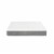Bree 12 Inch California King Mattress, Cooling Gel Infused Memory Foam- Saltoro Sherpi Perspective: back