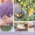Yankee Candle® Pillar Jar Candle Lemon Lavender Perspective: back