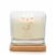 Yankee Candle® Renewing Coconut & Iris  Well Living Medium Square Candle Perspective: back