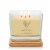 Yankee Candle® Comforting Vanilla & Honey  Well Living Medium Square Candle Perspective: back