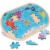 Professor Poplar's Whole Wide World Puzzle Map Perspective: back