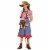 Northlight Red and Blue Checkered Cowgirl Child Halloween Costume - Large Perspective: back