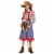 Northlight Red and Blue Cowgirl Girl Child Halloween Costume - Medium Perspective: back