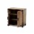 Wholesale Interiors ID-SC001-Yosemile Oak-Shoe Rack Baxton Studio Cyrille Modern & Contempora Perspective: back