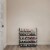 Shoe Rack-5 Tier Storage for Sneakers, Heels, Flats, Accessories, and More-Space Saving Perspective: back