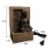 Tabletop Water Fountain Buddha Figure Stone Wall Waterfall Zen Soothing Sound Perspective: back