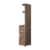 Furniture of America Ingol Contemporary Wood Corner Bookcase in Walnut Oak Perspective: back