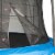 JumpKing 10 Foot Outdoor Trampoline  78sqft & Safety Net Enclosure, Blue JK10VC1 Perspective: back