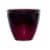 Suncast Seneca 16 Inch Ombre Resin Plant Flower Planter Pot, Red/Plum (4 Pack) Perspective: back