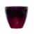 Suncast Seneca 16 Inch Ombre Resin Plant Flower Planter Pot, Red/Plum (6 Pack) Perspective: back