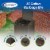 Suncast Trash Hideaway Outdoor Patio 33 Gal Garbage Waste Trash Can Bin (3 Pack) Perspective: back