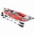 Intex 2 Person Vinyl Kayak w/ Oars & Pump & 2-Person K2 Kayak w/ Oars Air Pump Perspective: back