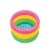 Intex 34in x 10in Sunset Glow Soft Inflatable Baby/Kids Swimming Pool (8 Pack) Perspective: back