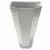 Little Giant RC2 Galvanized Steel Medium Poultry Restraining Cone, (2 Pack) Perspective: back