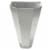 Little Giant RC2 Galvanized Steel Medium Poultry Restraining Cone, (6 Pack) Perspective: back