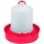 Little Giant Red Deep Base Poultry 2 GA. Waterer for Chickens & Birds (2 Pack) Perspective: back