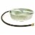 Little Giant 13-Quart Galvanized Steel Ever Full Pet Water Bowl Dish (3 Pack) Perspective: back