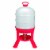 Little Giant DOMEWTR10 10 Gallon Tank Poultry Chicken Gravity Waterer (3 Pack) Perspective: back